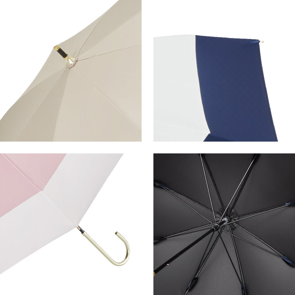 傘 日傘 雨傘 かさ カサ Waterfront ウォーターフロント シューズセレクション 長傘 レディース
