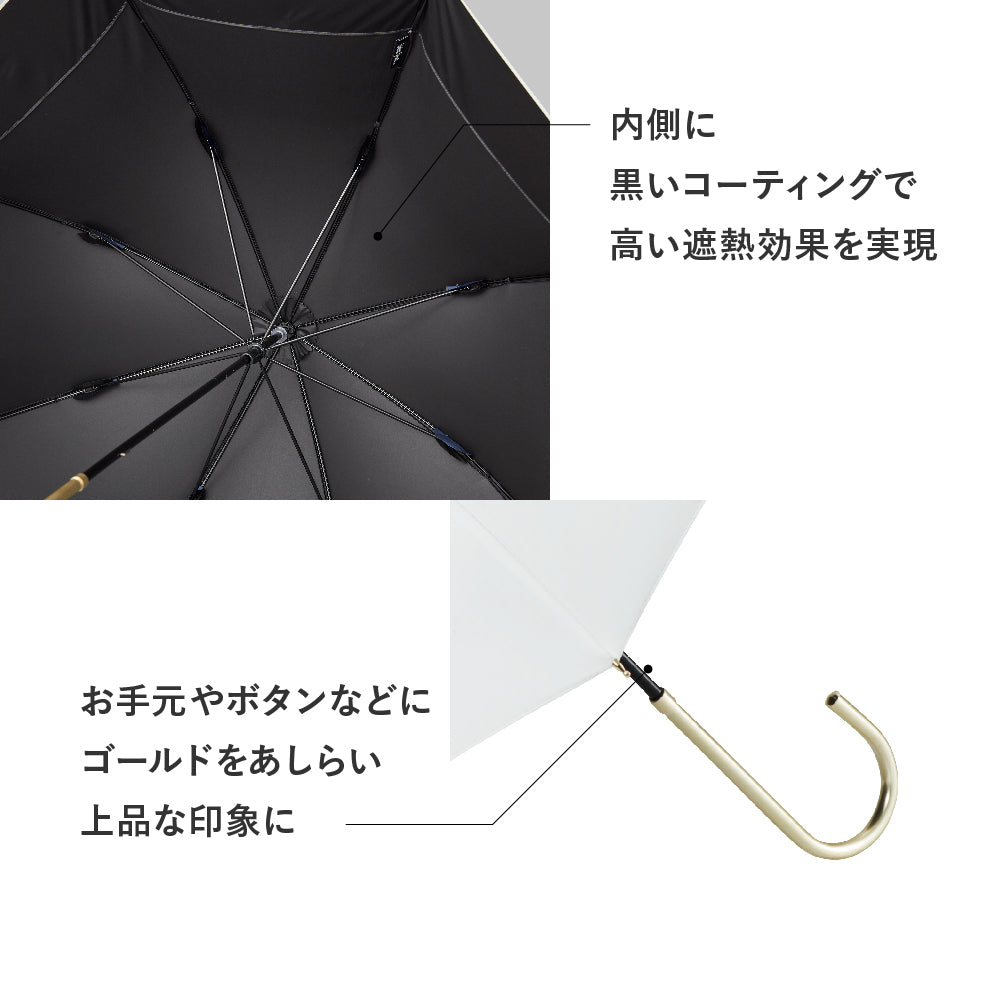 傘 日傘 雨傘 かさ カサ Waterfront ウォーターフロント シューズセレクション 長傘 レディース