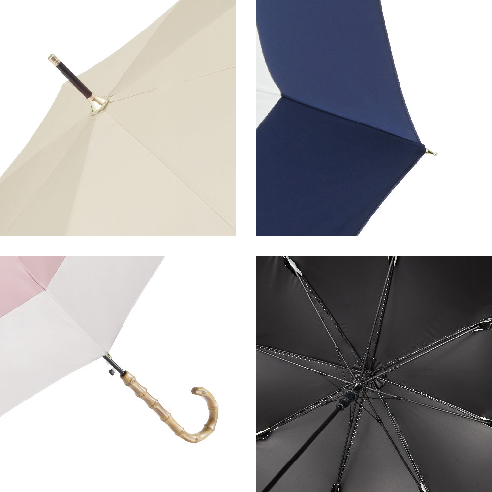 傘 日傘 雨傘 かさ カサ Waterfront ウォーターフロント シューズセレクション 長傘 レディース