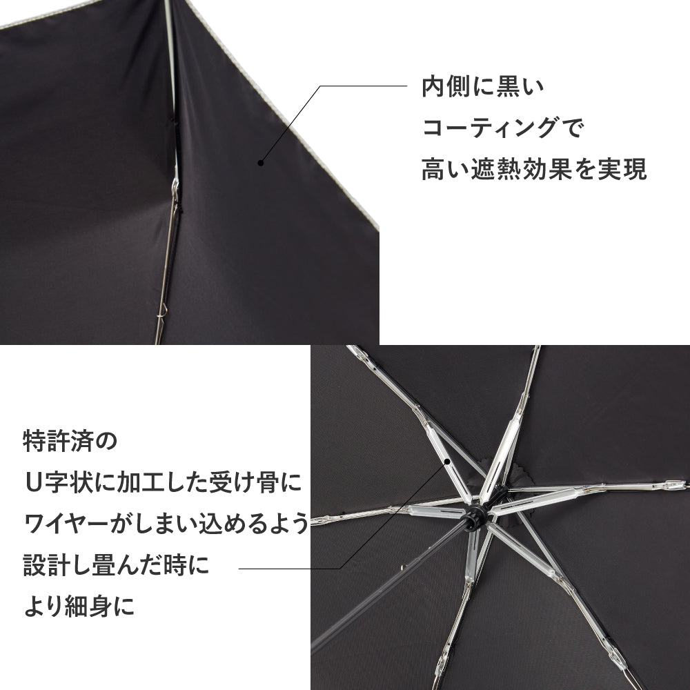 傘 日傘 雨傘 かさ カサ Waterfront ウォーターフロント シューズセレクション 折り畳み傘 レディース メンズ ユニセックス