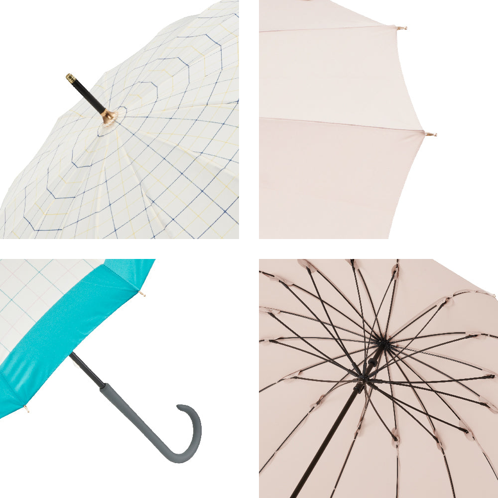 傘 日傘 雨傘 かさ カサ Waterfront ウォーターフロント シューズセレクション 長傘 レディース