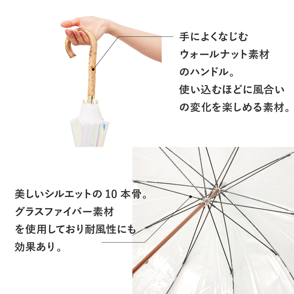 傘 日傘 雨傘 かさ カサ Waterfront ウォーターフロント シューズセレクション 折り畳み傘 レディース ビニール傘