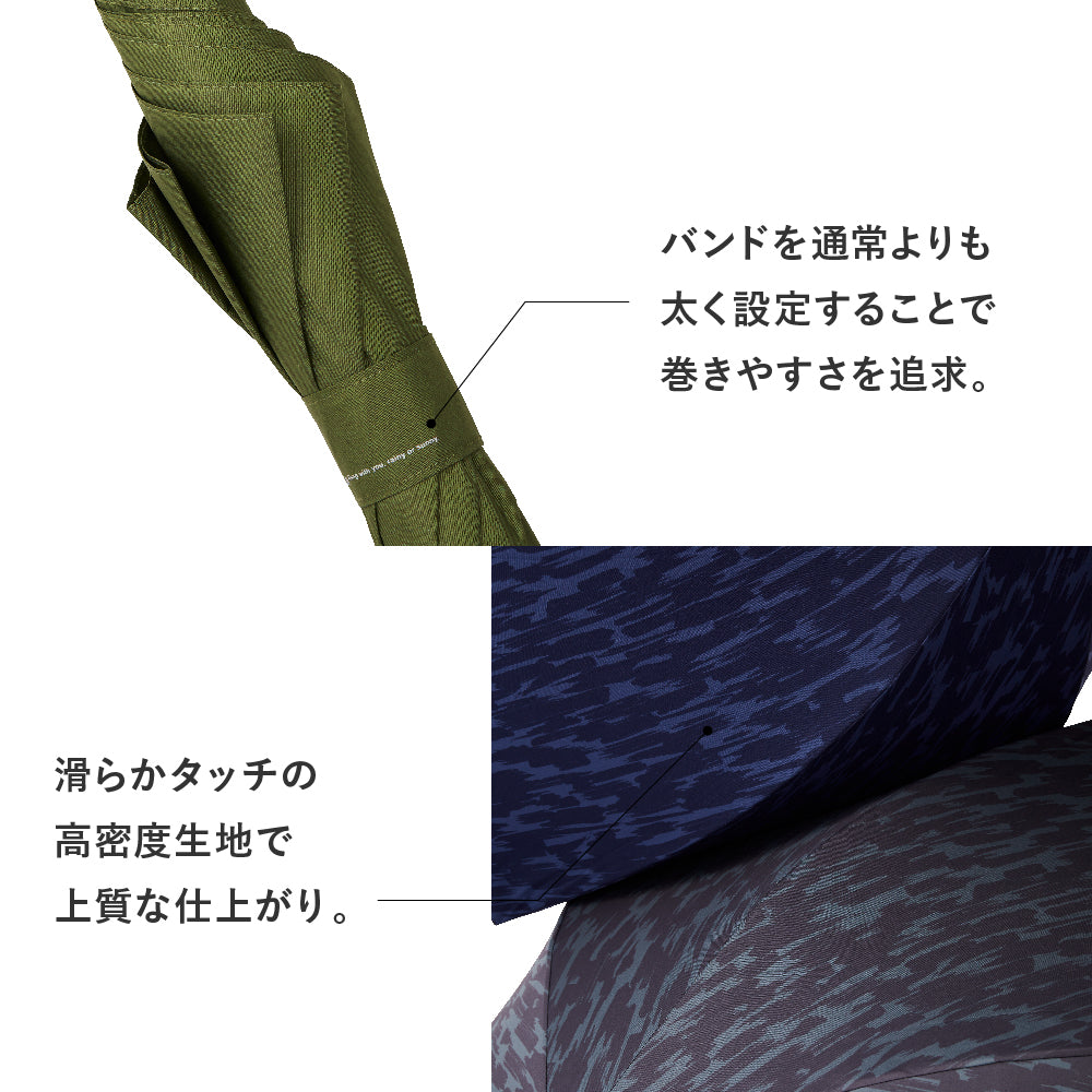 傘 日傘 雨傘 かさ カサ Waterfront ウォーターフロント シューズセレクション 長傘 メンズ
